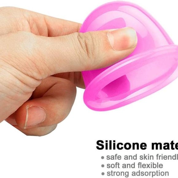 Anti Cellulite Massager Cupping Therapy Massage Sets Silicone Vacuum Suction Cup - Picture 13 of 15